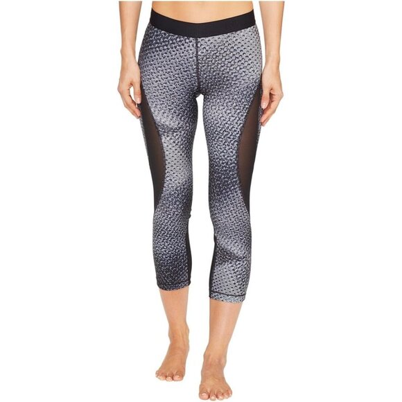 Nike Pro Hypercool Woven Printed Training Capri Leggings Size Large Yoga Workout - Picture 1 of 9